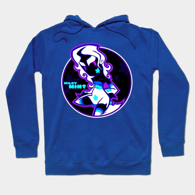 Milky Mint  Orb Hoodie by RebelTaxi